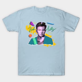 RICK ASTLEY 80S RETRO STYLE T-Shirt